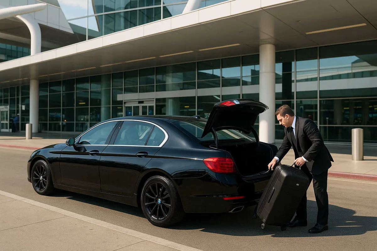Airport limo service to LAX and Southern California airports