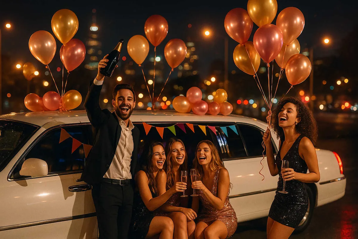 Limousine for birthdays, anniversaries and nights out in Los Angeles