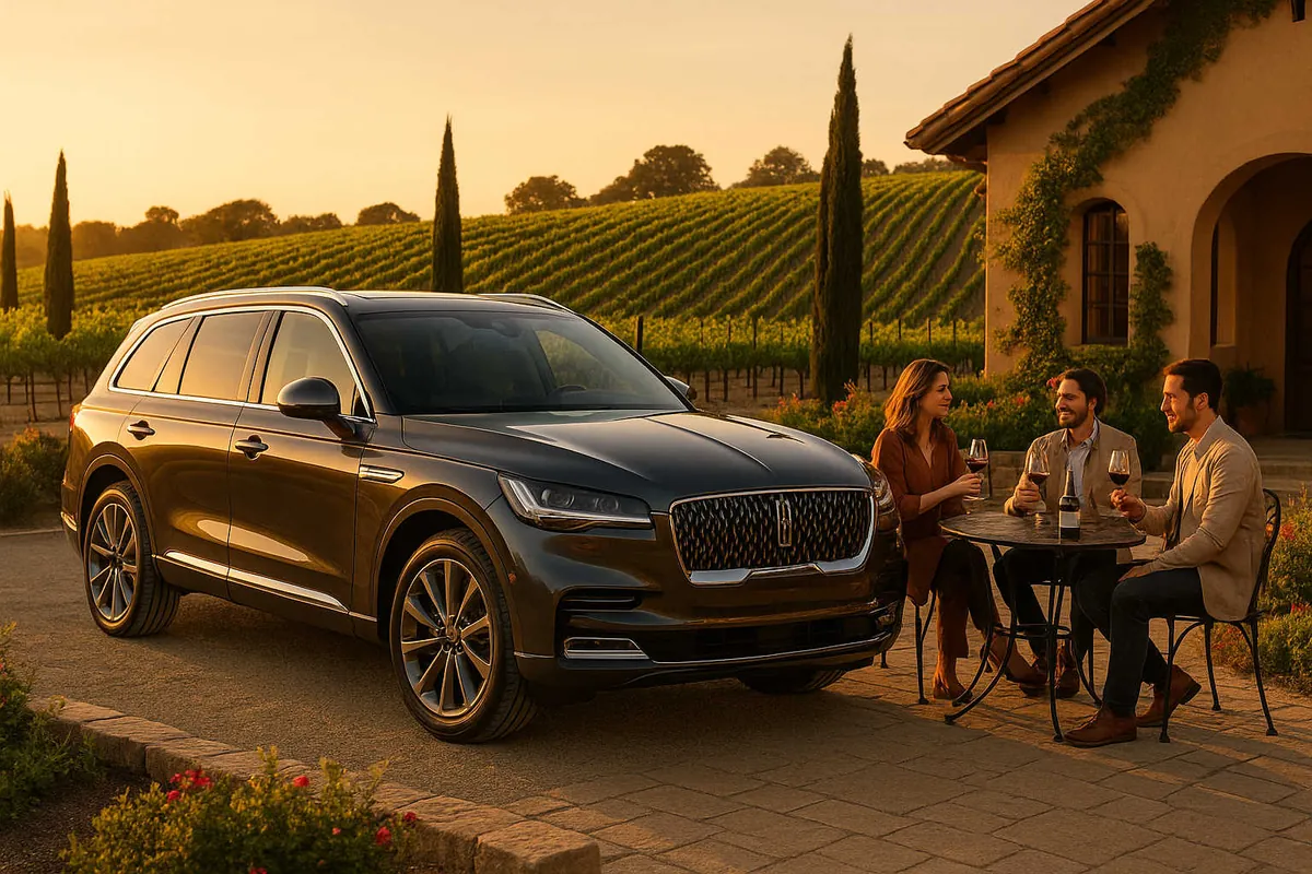Wine tour limo service to California wineries